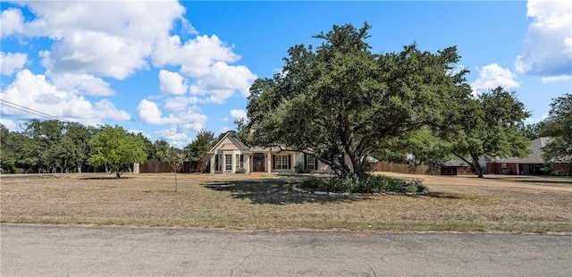 view of front of house