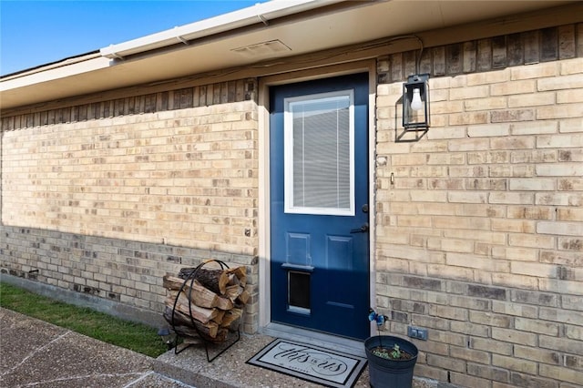 view of property entrance