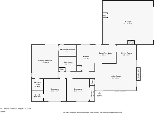 view of layout