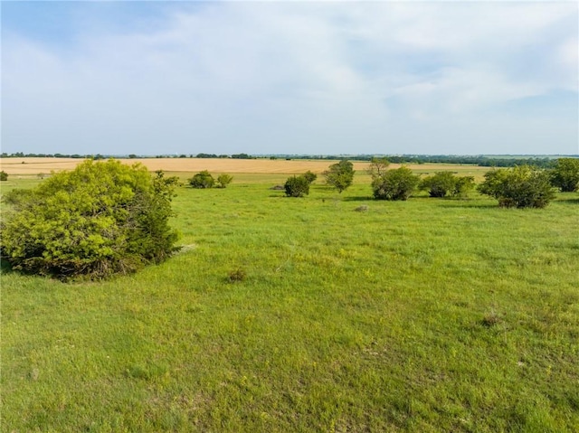 view of landscape with a rural view