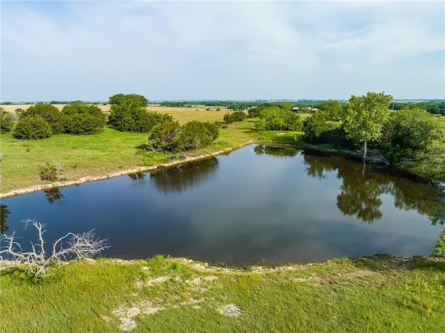 view of water feature