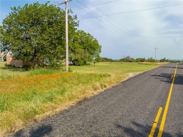 view of road