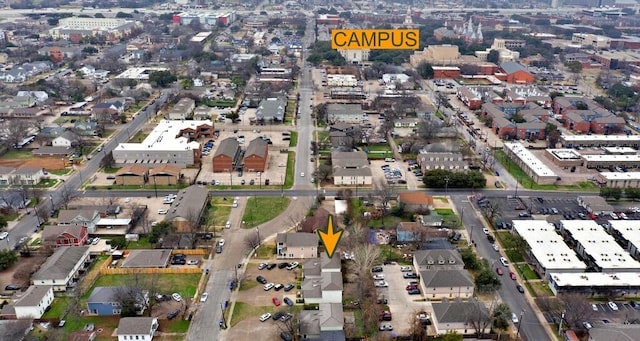 birds eye view of property featuring a residential view