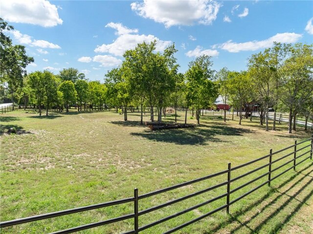 view of property's community featuring a rural view