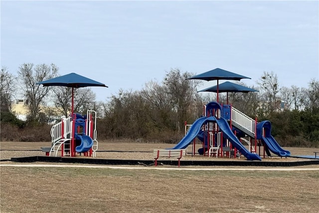 view of play area