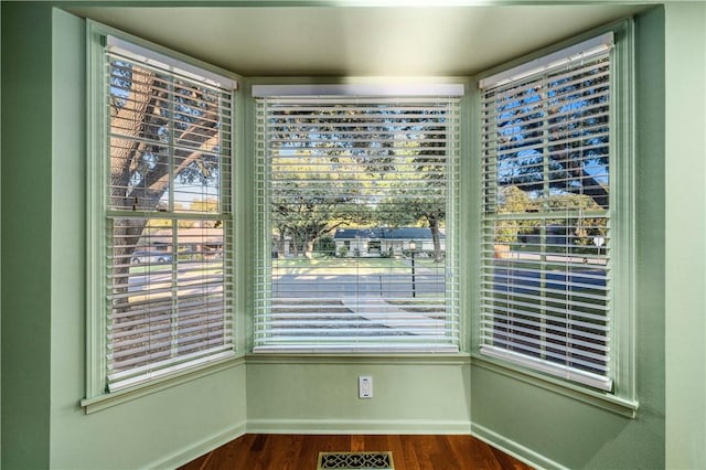 room details with hardwood / wood-style flooring