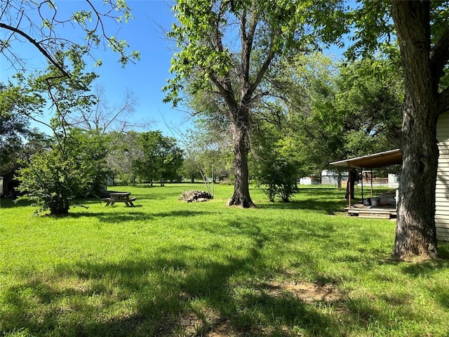 view of yard