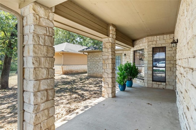 view of patio