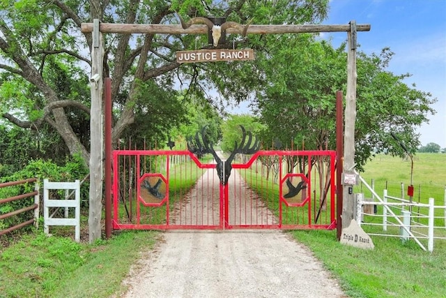 view of gate