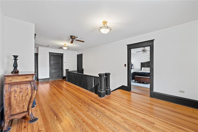 living room featuring hardwood / wood-style flooring