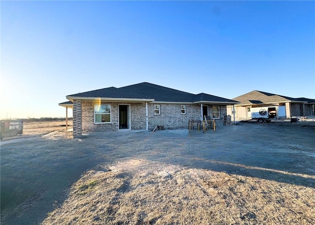 view of ranch-style house