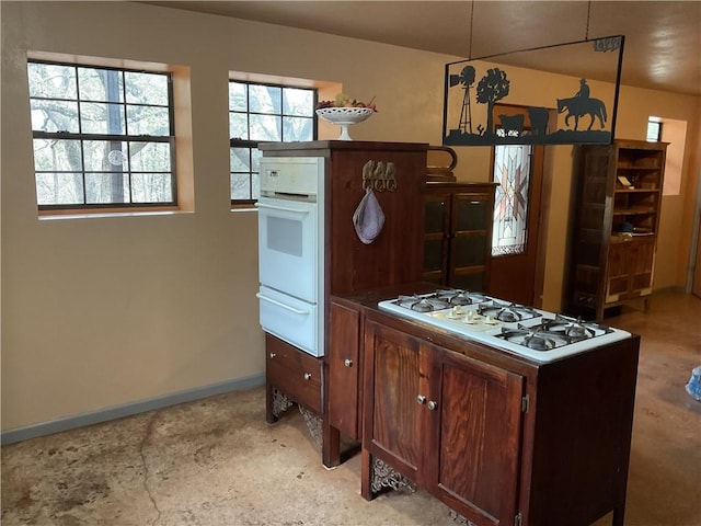 kitchen featuring white appliances