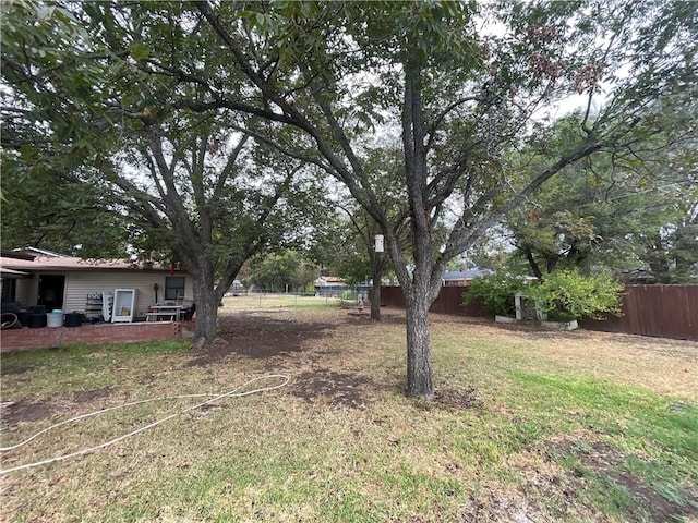 view of yard