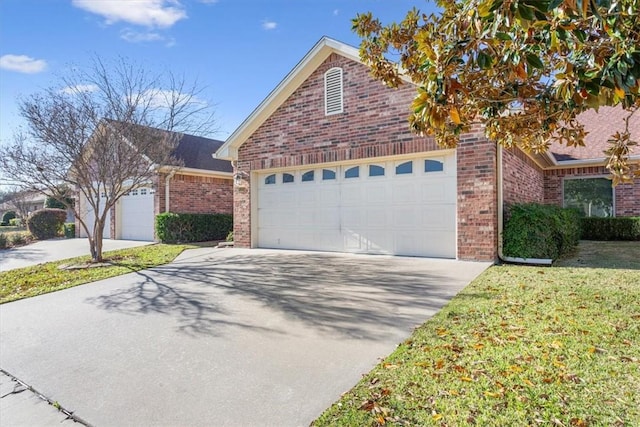 front of property featuring a garage