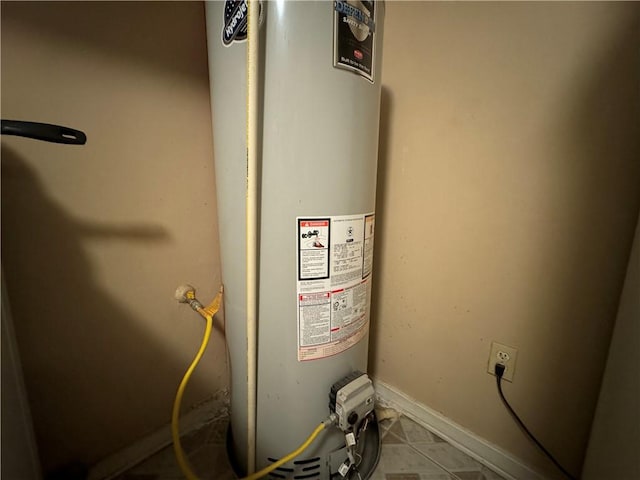 utilities with gas water heater