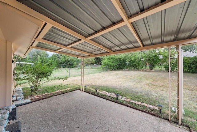 view of patio / terrace