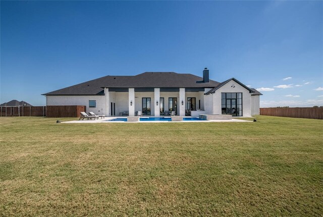 birds eye view of property featuring a rural view