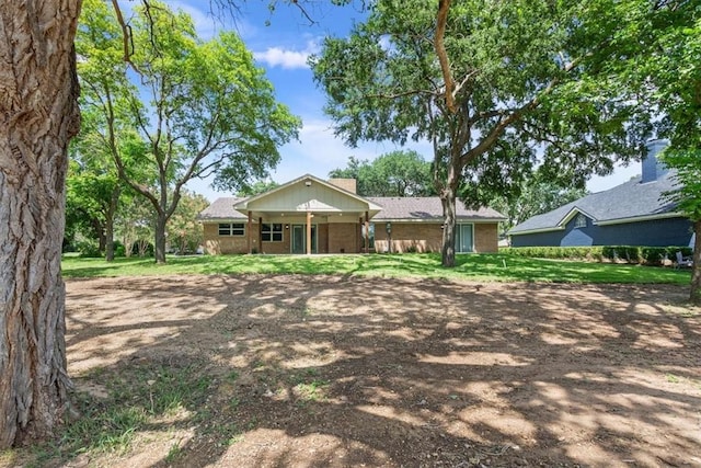 view of ranch-style house