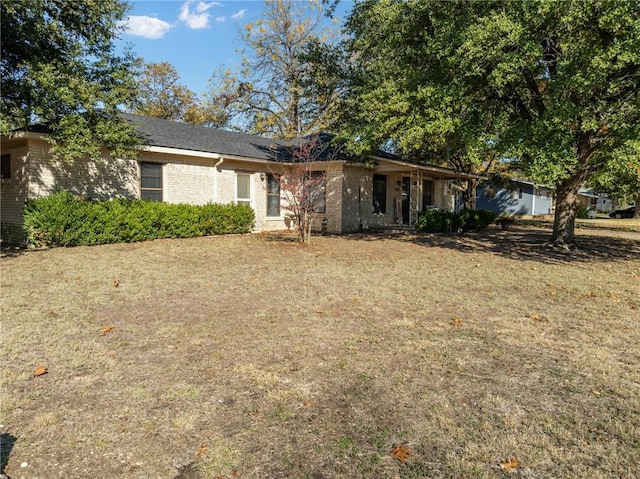 view of ranch-style house