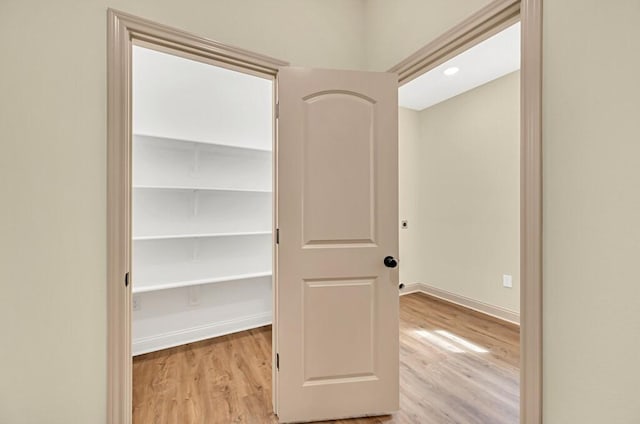 view of closet