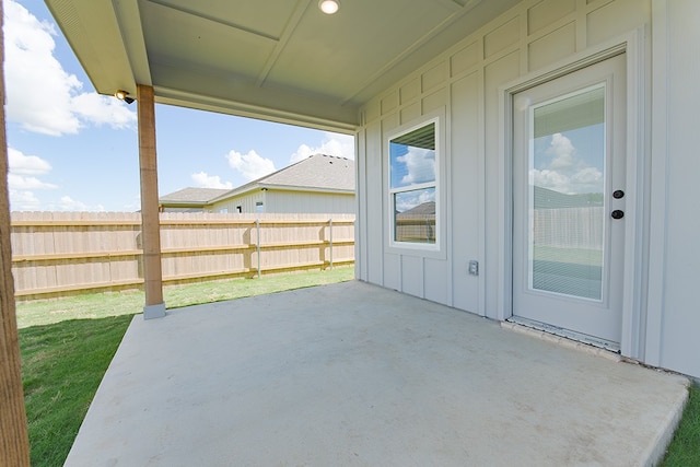 view of patio