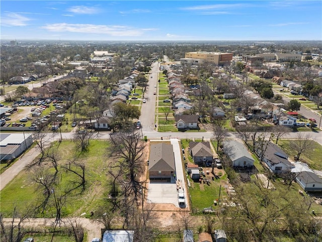 bird's eye view featuring a residential view