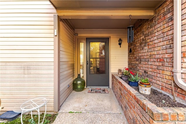 view of property entrance