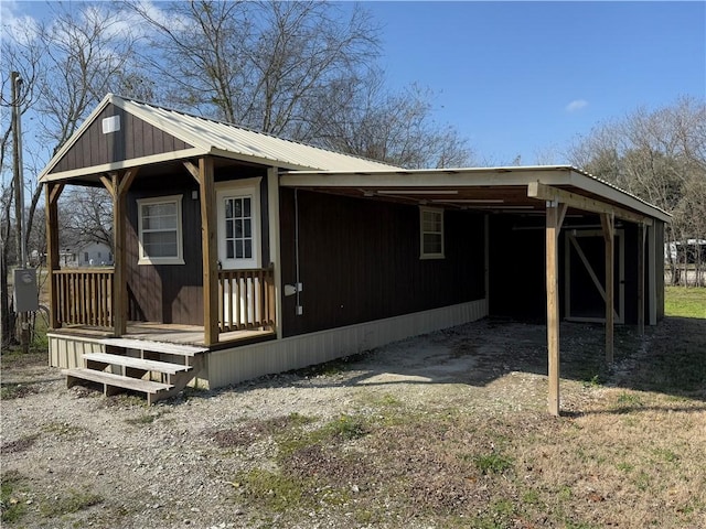 view of rear view of house