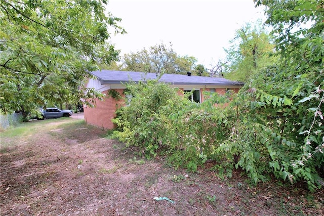 view of home's exterior