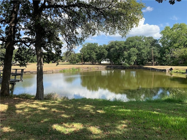 property view of water