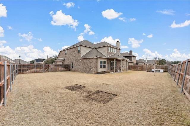 view of rear view of house