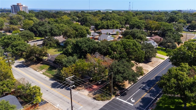 aerial view