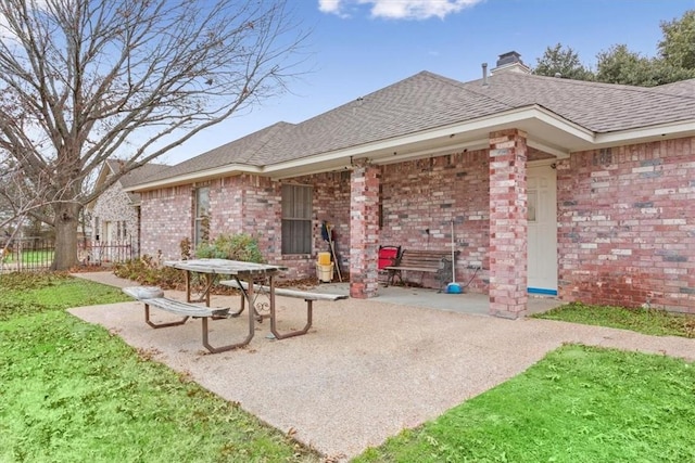 view of patio