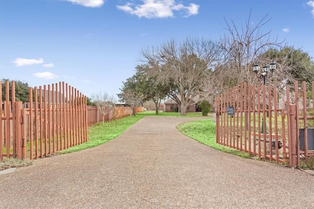 view of gate