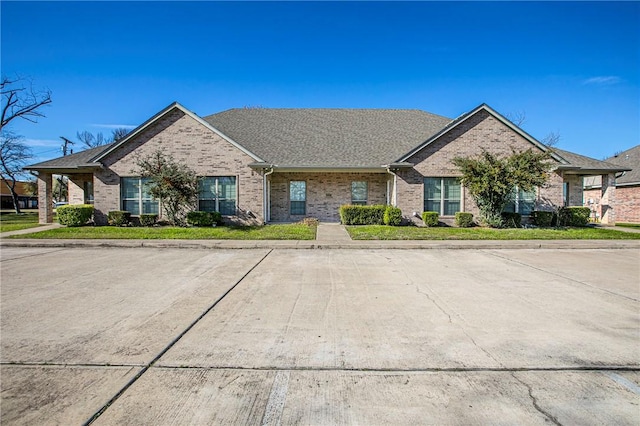 view of ranch-style home