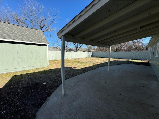 view of patio