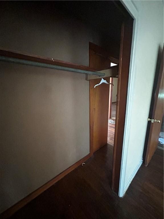 view of closet