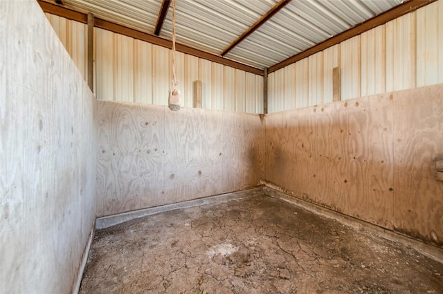 view of horse barn