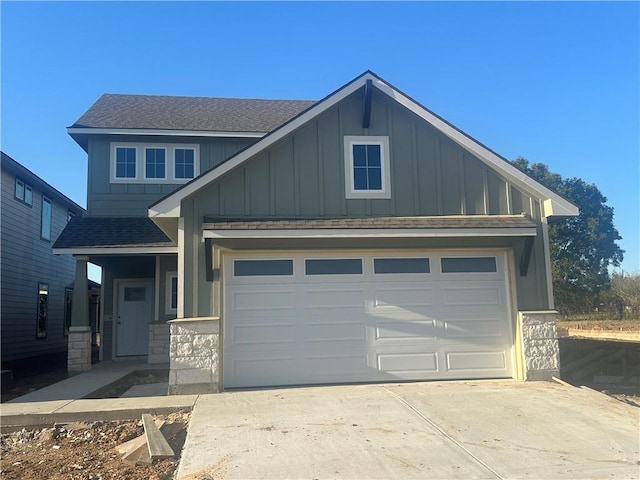 view of craftsman inspired home