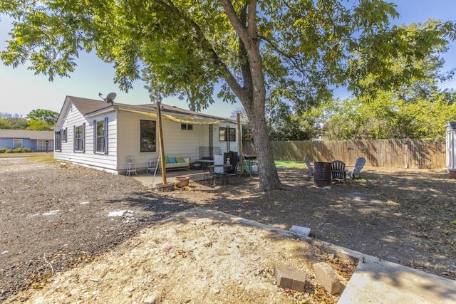 view of back of house