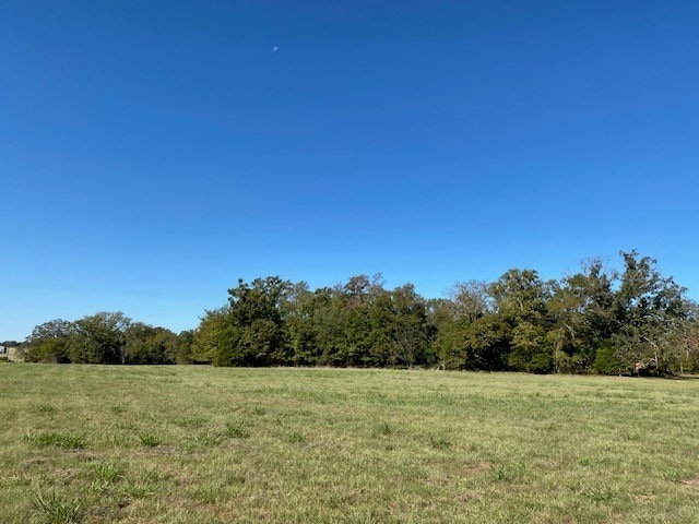 view of landscape featuring a rural view