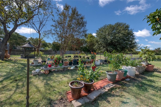 view of yard featuring a gazebo