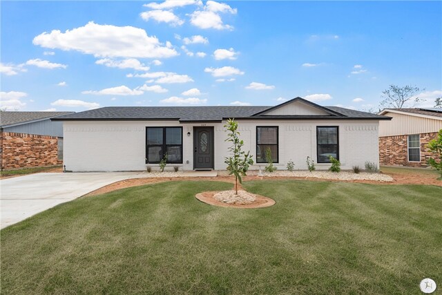 view of ranch-style house