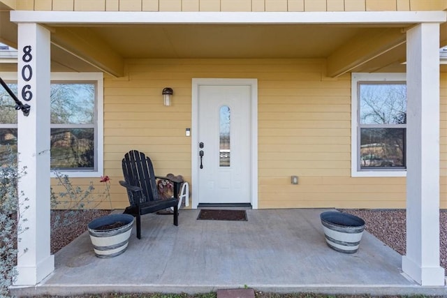 view of entrance to property