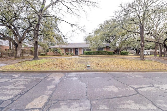 view of ranch-style home