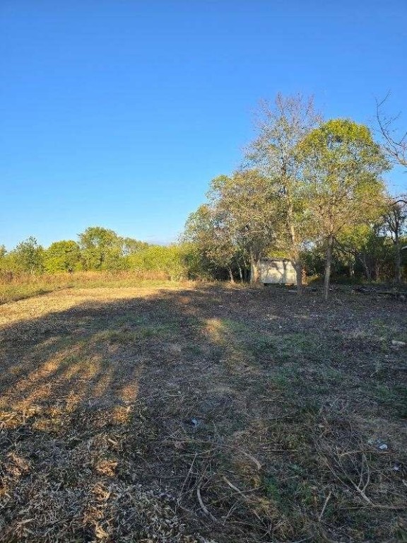 view of yard featuring a rural view