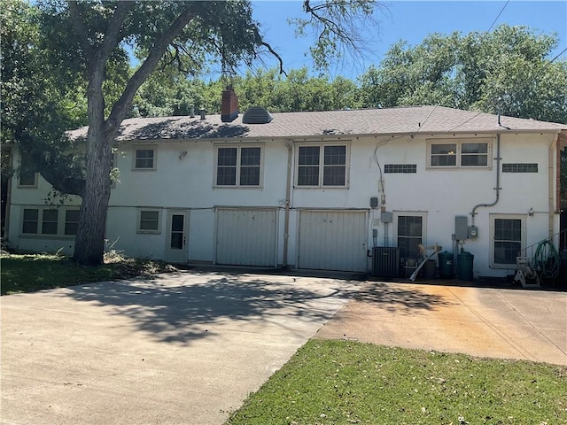 view of back of property