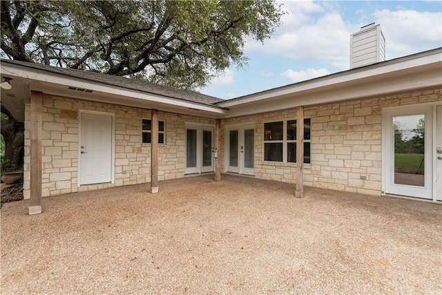 view of rear view of house