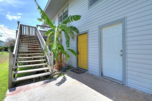 view of entrance to property