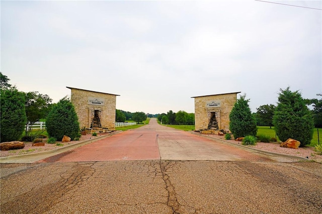 view of road